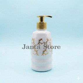 Aristo Olive Plastic  Dispenser with Top Pump for Bathroom & Kitchen | Sanitizer, Lotion,