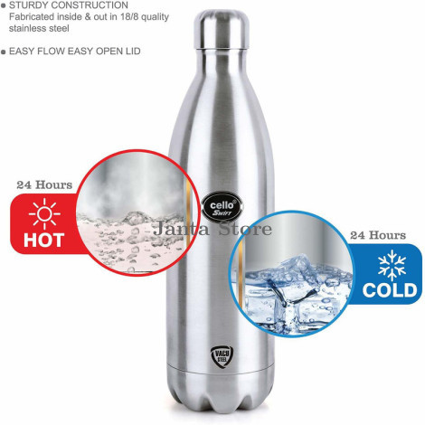 Cello swift vacusteel bottle