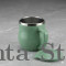 EcoSip Premium Green Mug with Lid